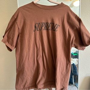 Authentic supreme tee.